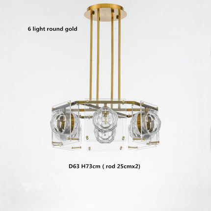ChandelierDecor - Crystal Balls Chandelier - Kitchen Island Lighting