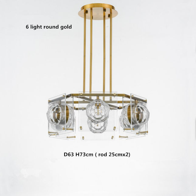 ChandelierDecor - Crystal Balls Chandelier - Kitchen Island Lighting