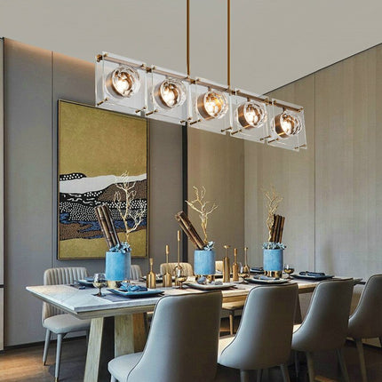 ChandelierDecor - Crystal Balls Chandelier - Kitchen Island Lighting