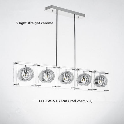 ChandelierDecor - Crystal Balls Chandelier - Kitchen Island Lighting