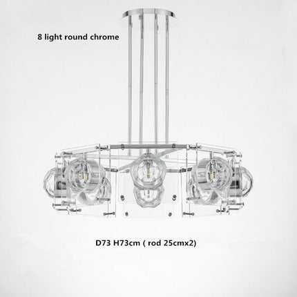 ChandelierDecor - Crystal Balls Chandelier - Kitchen Island Lighting
