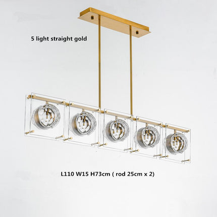 ChandelierDecor - Crystal Balls Chandelier - Kitchen Island Lighting