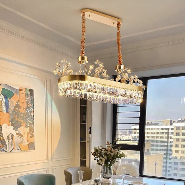 ChandelierDecor - Crystal Ceiling K9 Crystal Grand Chandelier: Elegant Lighting Fixture