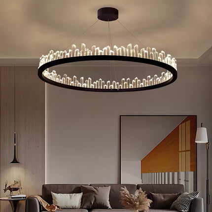 ChandelierDecor - Crystal Chandelier: Exquisite Lustre for Elegant Spaces
