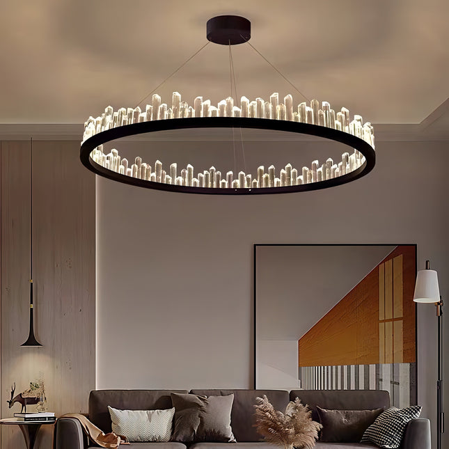 ChandelierDecor - Crystal Chandelier: Exquisite Lustre for Elegant Spaces