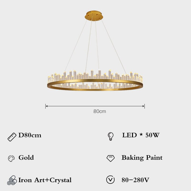 ChandelierDecor - Crystal Chandelier: Exquisite Lustre for Elegant Spaces