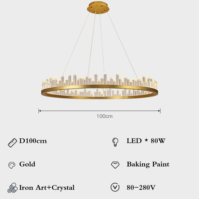 ChandelierDecor - Crystal Chandelier: Exquisite Lustre for Elegant Spaces