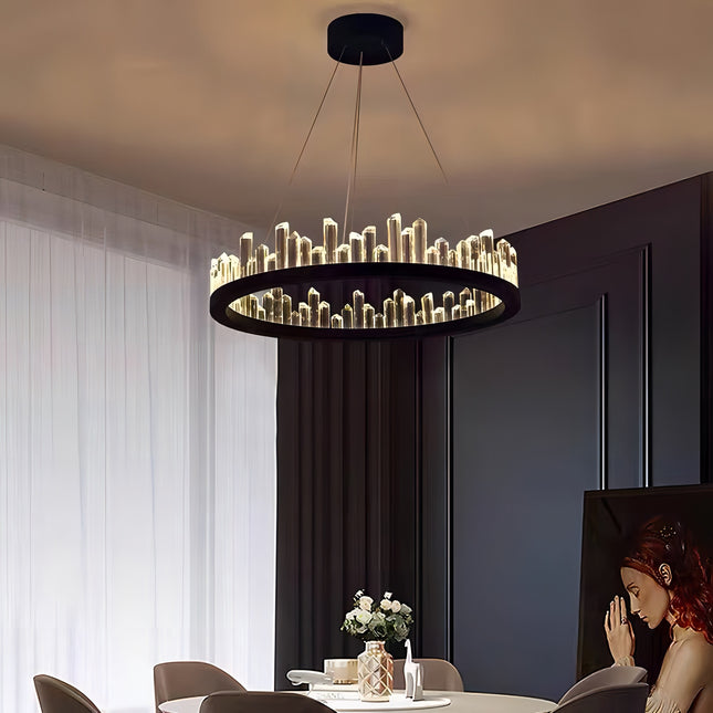 ChandelierDecor - Crystal Chandelier: Exquisite Lustre for Elegant Spaces