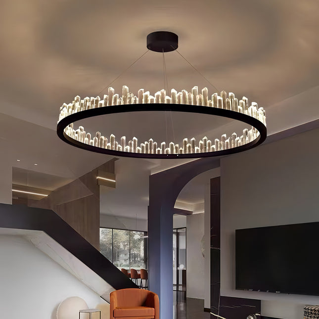 ChandelierDecor - Crystal Chandelier: Exquisite Lustre for Elegant Spaces