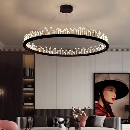 ChandelierDecor - Crystal Chandelier: Exquisite Lustre for Elegant Spaces