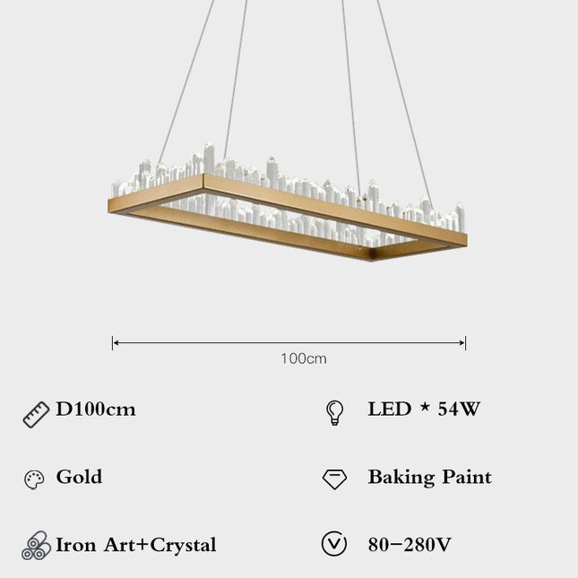 ChandelierDecor - Crystal Chandelier: Exquisite Lustre for Elegant Spaces
