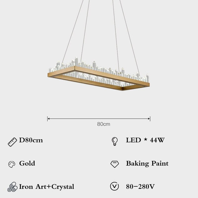 ChandelierDecor - Crystal Chandelier: Exquisite Lustre for Elegant Spaces