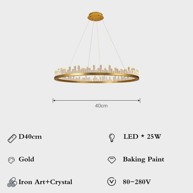 ChandelierDecor - Crystal Chandelier: Exquisite Lustre for Elegant Spaces