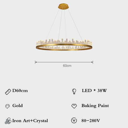 ChandelierDecor - Crystal Chandelier: Exquisite Lustre for Elegant Spaces