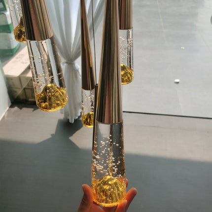 ChandelierDecor - Crystal Cones Staircase Chandelier - Stunning Ambiance