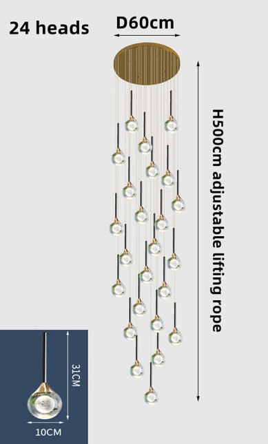 ChandelierDecor - Crystal Drops Chandelier