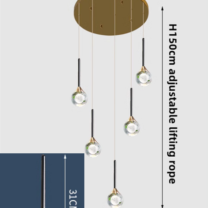 ChandelierDecor - Crystal Drops Chandelier