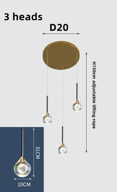 ChandelierDecor - Crystal Drops Chandelier
