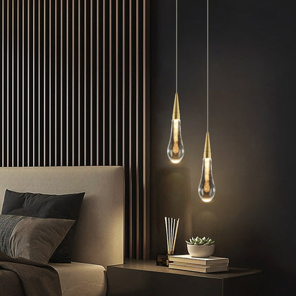 ChandelierDecor - Crystal Drops Staircase Chandelier: Elegant Lighting
