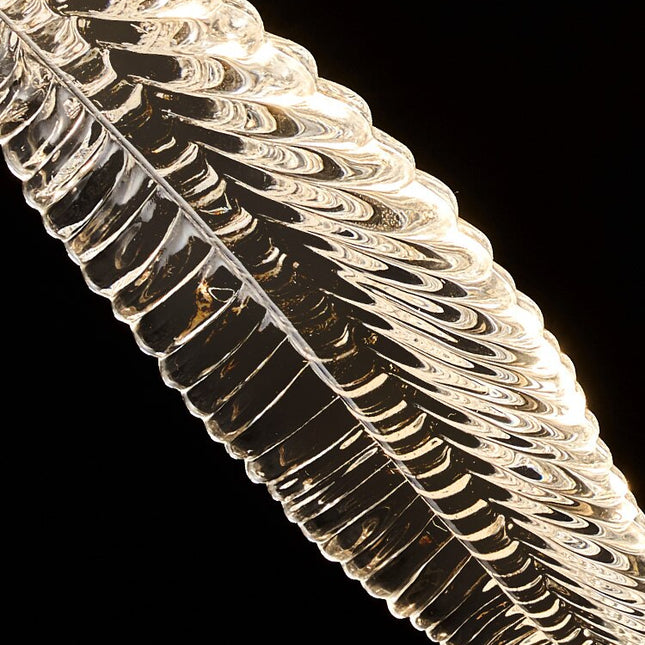 ChandelierDecor - Crystal Feather Chandelier - Exquisite Lighting Décor