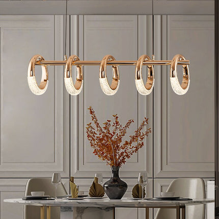 ChandelierDecor - Crystal Loops Hanging Light – Illuminate in Style!