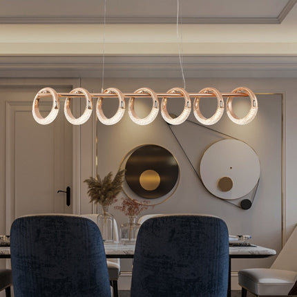 ChandelierDecor - Crystal Loops Hanging Light – Illuminate in Style!