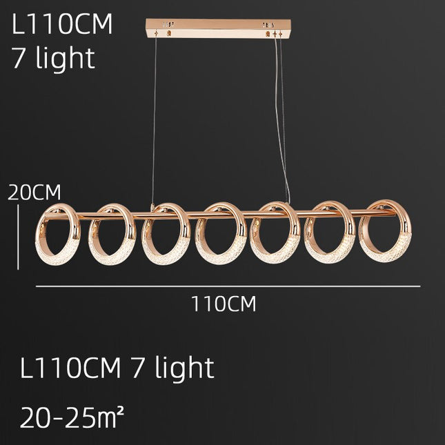 ChandelierDecor - Crystal Loops Hanging Light – Illuminate in Style!