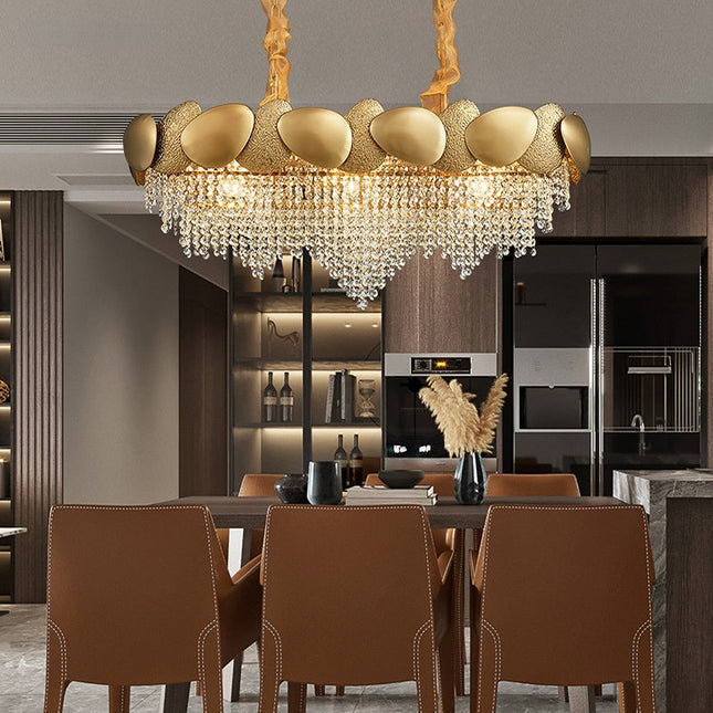 ChandelierDecor - Crystal Pendant Lamp Chandelier: Illuminate with Elegance