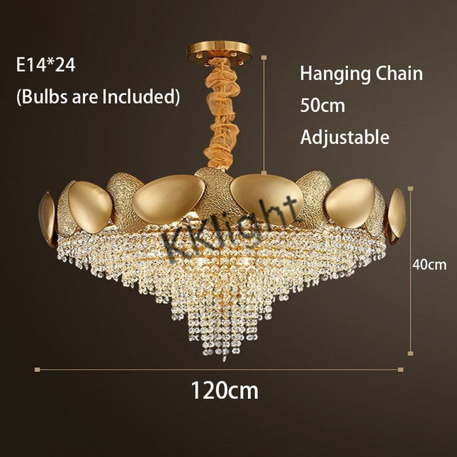 ChandelierDecor - Crystal Pendant Lamp Chandelier: Illuminate with Elegance