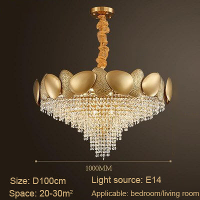 ChandelierDecor - Crystal Pendant Lamp Chandelier: Illuminate with Elegance