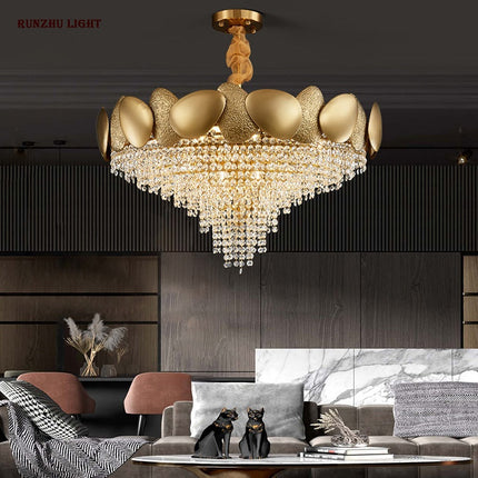 ChandelierDecor - Crystal Pendant Lamp Chandelier: Illuminate with Elegance