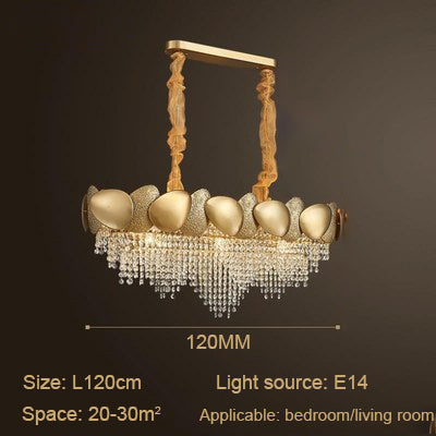 ChandelierDecor - Crystal Pendant Lamp Chandelier: Illuminate with Elegance