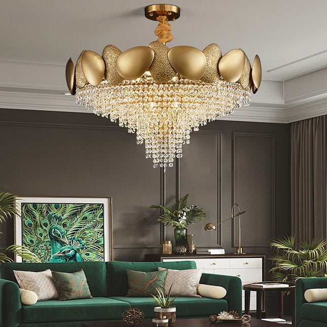 ChandelierDecor - Crystal Pendant Lamp Chandelier: Illuminate with Elegance