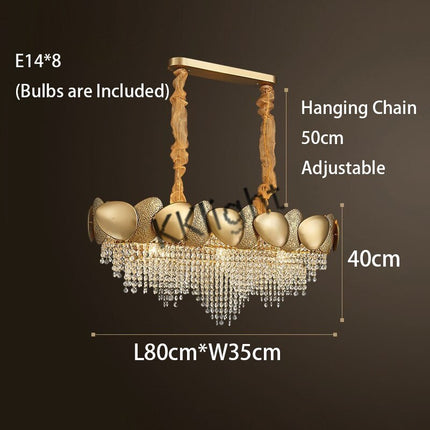 ChandelierDecor - Crystal Pendant Lamp Chandelier: Illuminate with Elegance