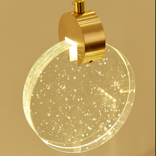 ChandelierDecor - Crystal Rings Staircase Chandelier: Premium Lighting