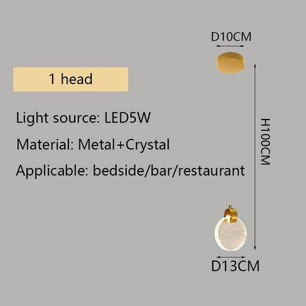 ChandelierDecor - Crystal Rings Staircase Chandelier: Premium Lighting