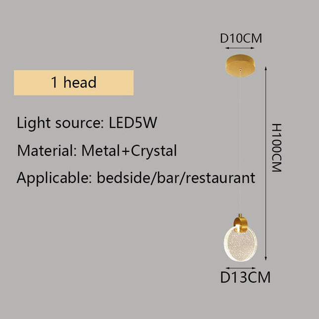 ChandelierDecor - Crystal Rings Staircase Chandelier: Premium Lighting
