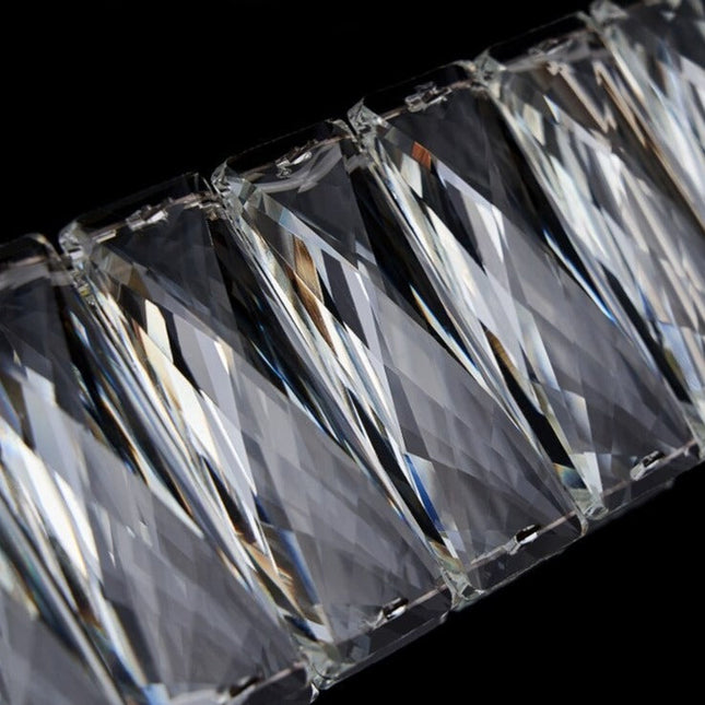 ChandelierDecor - Crystal Rotating Bars Stairs LED Chandelier