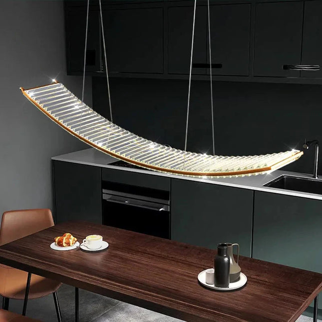 ChandelierDecor - Crystal Slope Pendant Kitchen Island Light