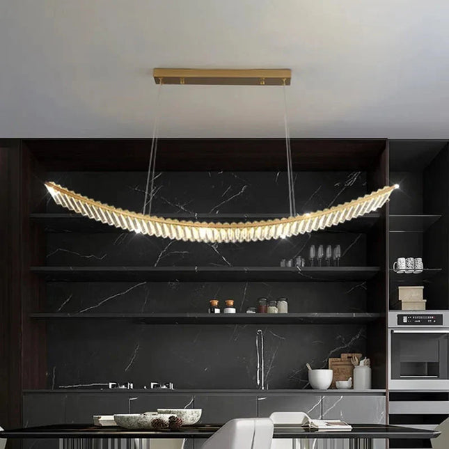 ChandelierDecor - Crystal Slope Pendant Kitchen Island Light