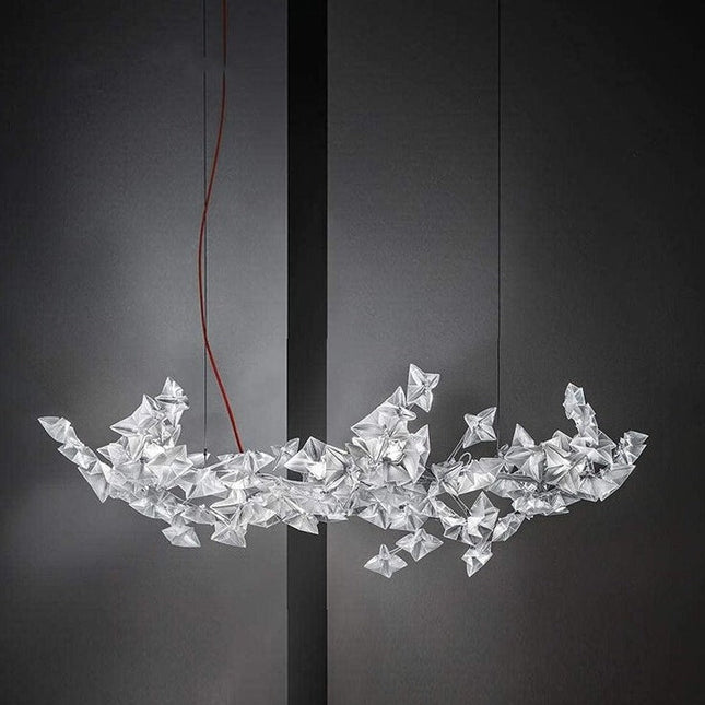 ChandelierDecor - Crystal Stars Chandelier: Radiate Elegance and Brilliance