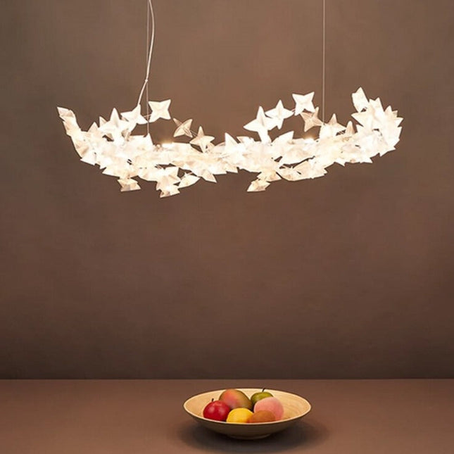 ChandelierDecor - Crystal Stars Chandelier: Radiate Elegance and Brilliance
