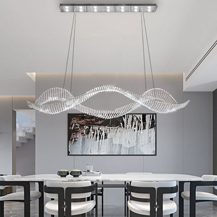 ChandelierDecor - Crystal Swirl Chandelier Light