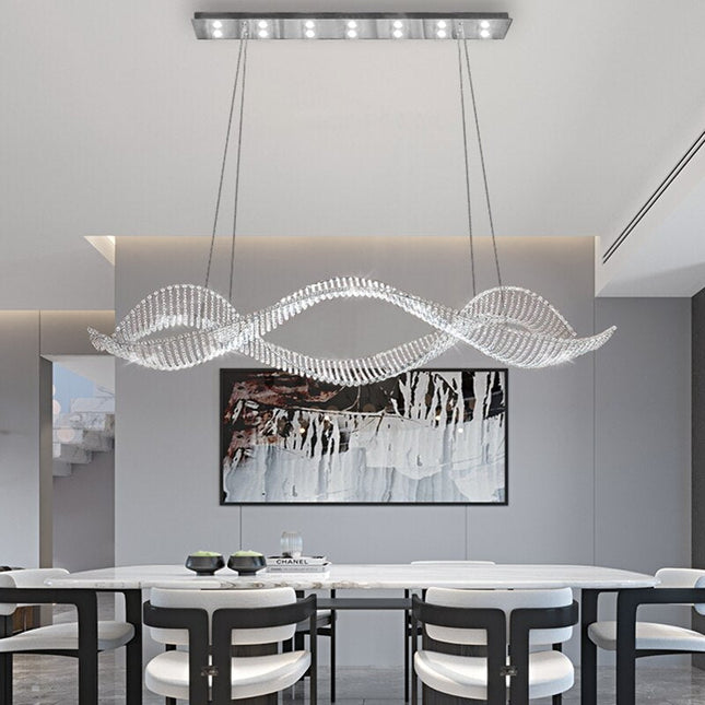 ChandelierDecor - Crystal Swirl Chandelier Light