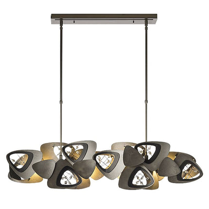 ChandelierDecor - Crystal Triangle Kitchen Island Lighting Chandelier