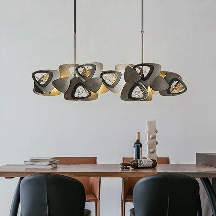 ChandelierDecor - Crystal Triangle Kitchen Island Lighting Chandelier