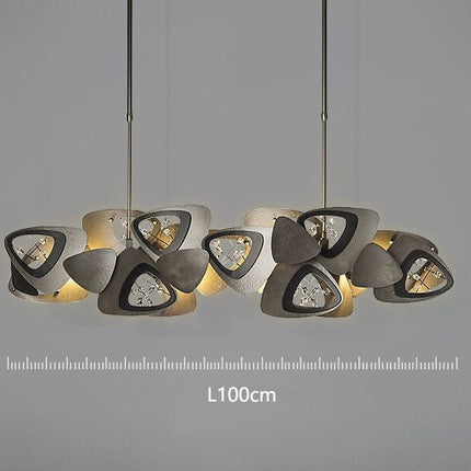 ChandelierDecor - Crystal Triangle Kitchen Island Lighting Chandelier
