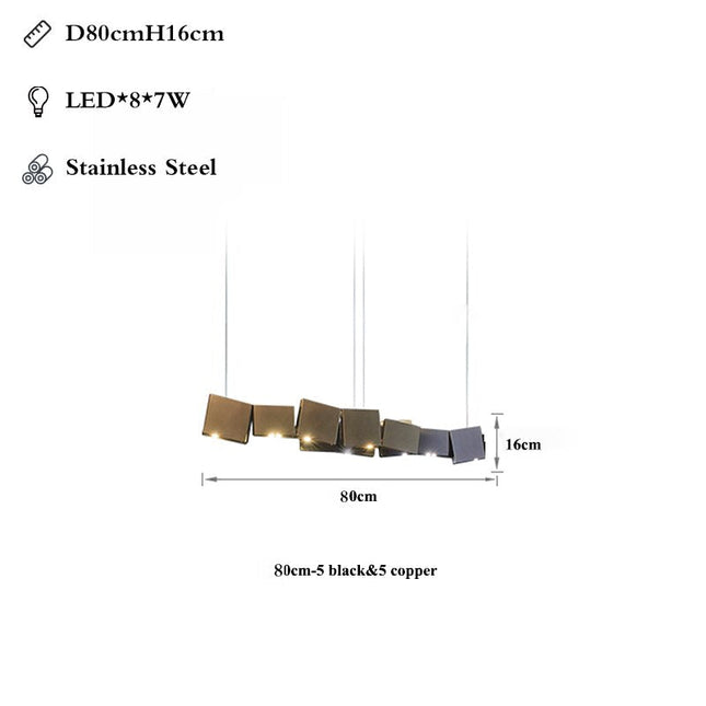 ChandelierDecor - Cubes Chandelier: Stylish Lighting for Every Space