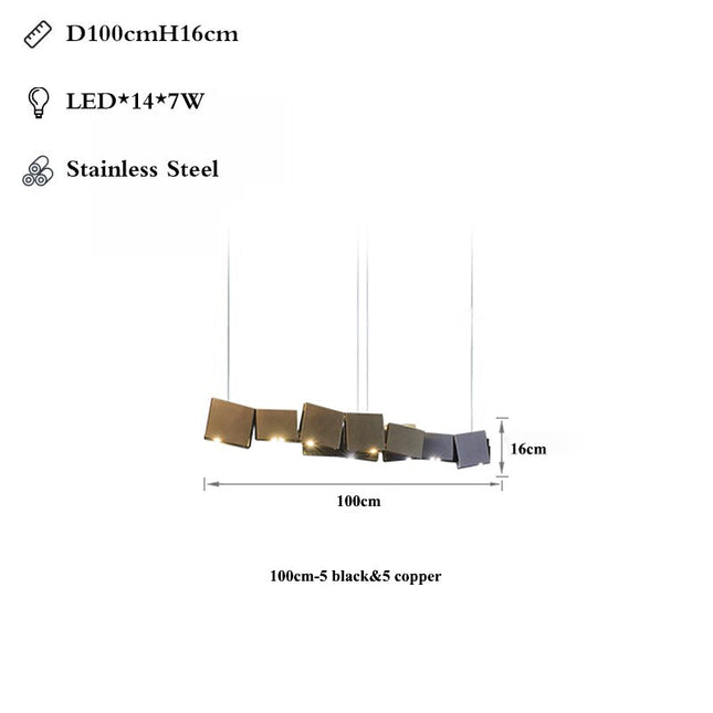 ChandelierDecor - Cubes Chandelier: Stylish Lighting for Every Space