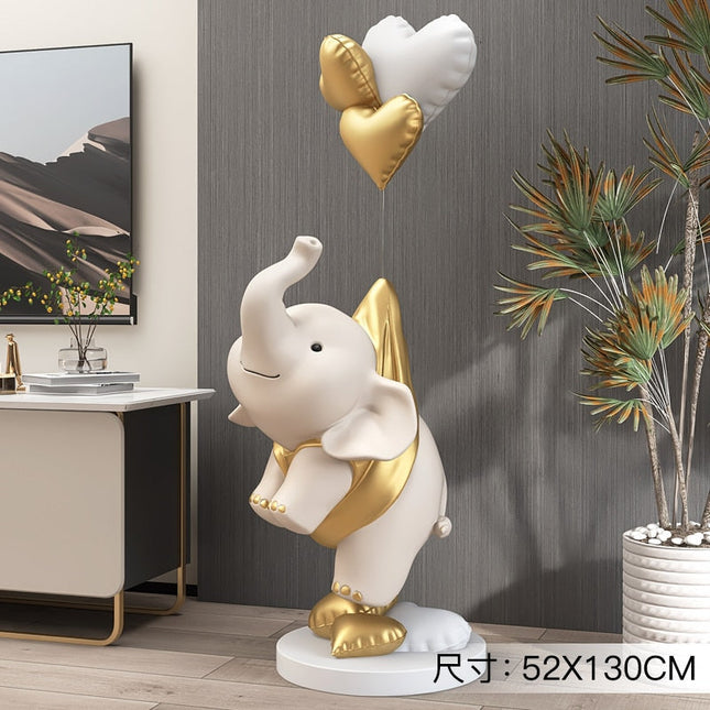 ChandelierDecor - Cute Elephant Statue: Perfect Home Décor